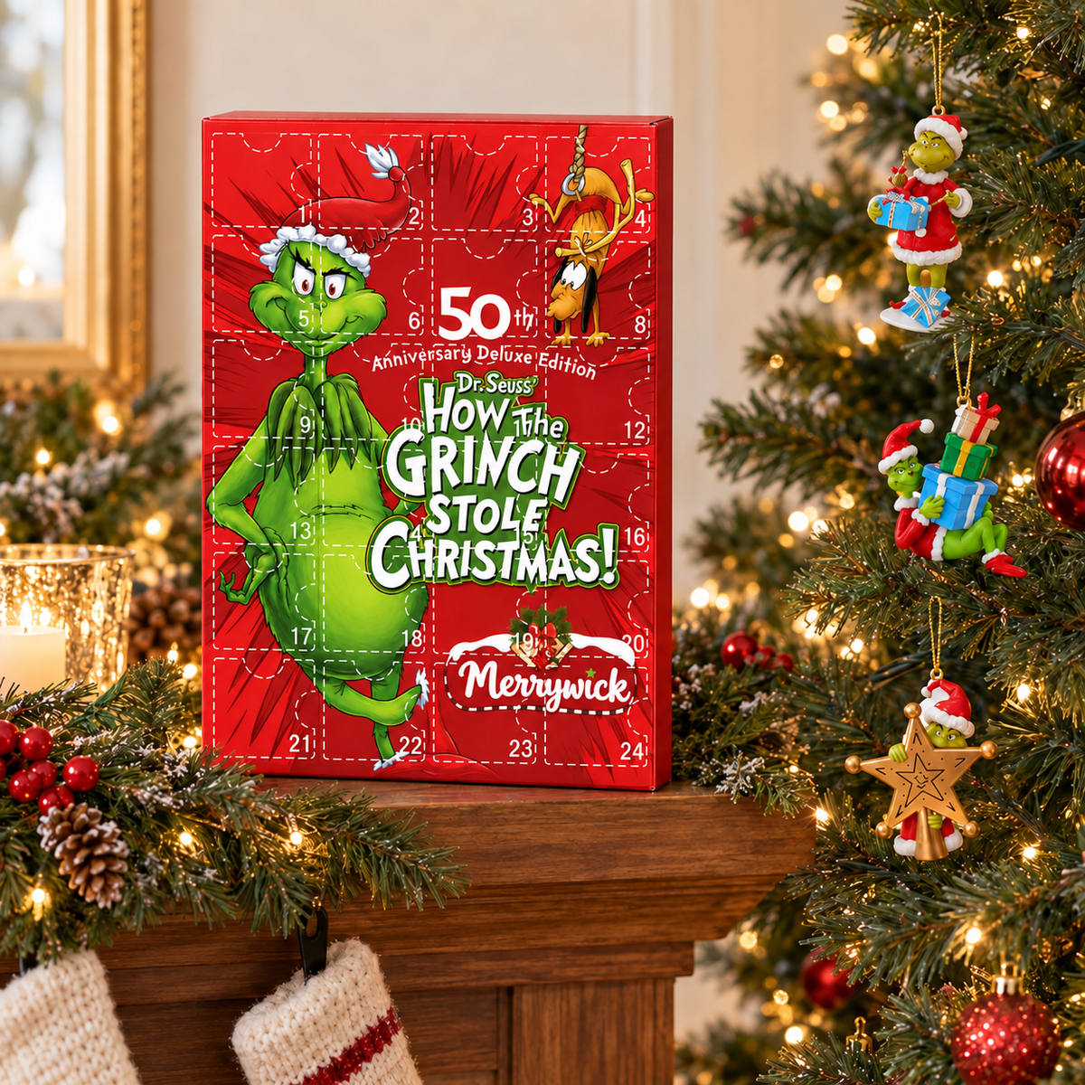 Grinch Advent Calendar
