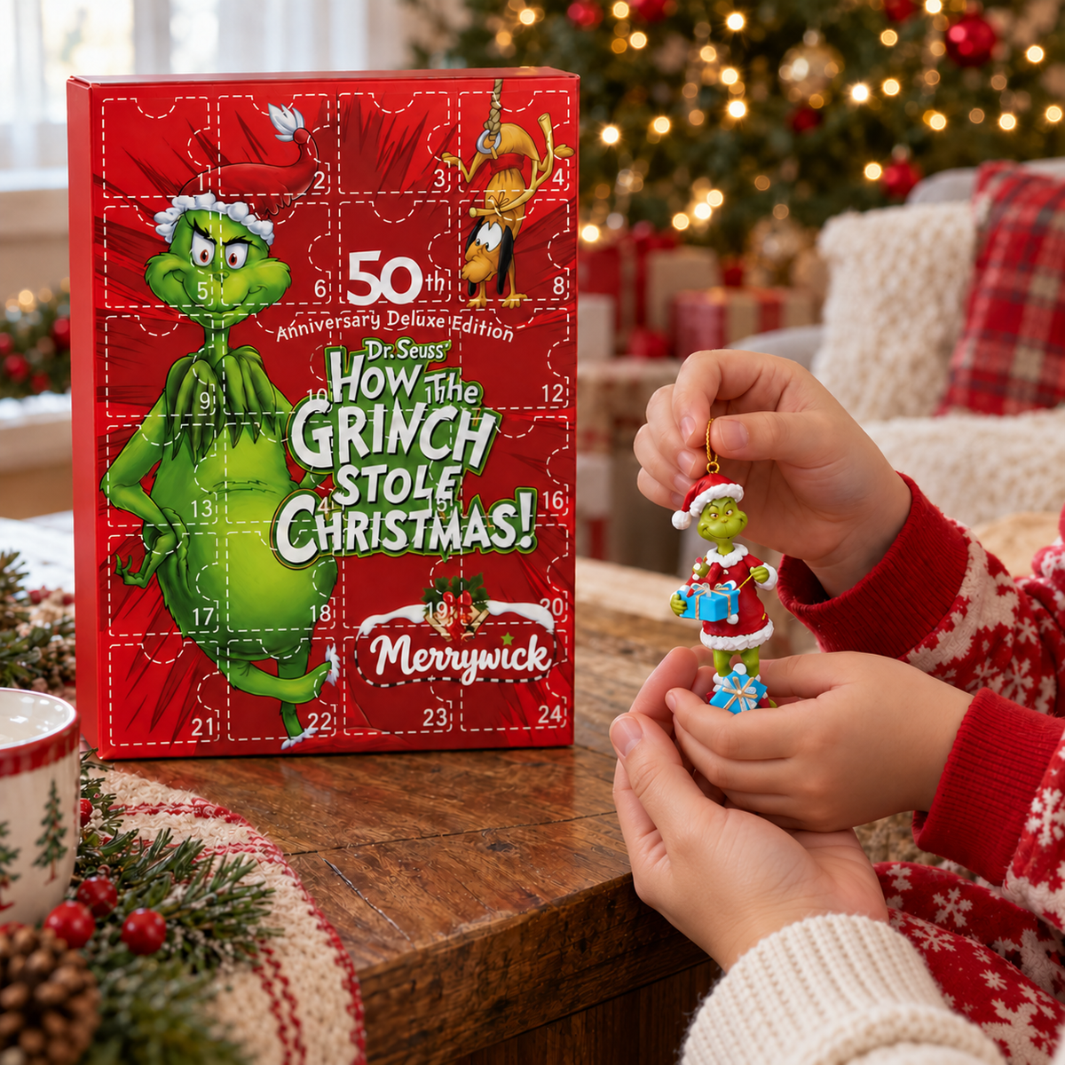 Grinch Advent Calendar